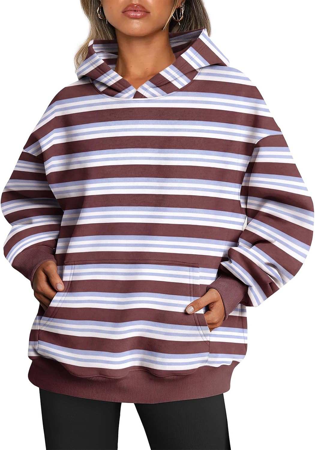 Trendy Queen Womens Hoodies Oversized Sweatshirt | Amazon (US)