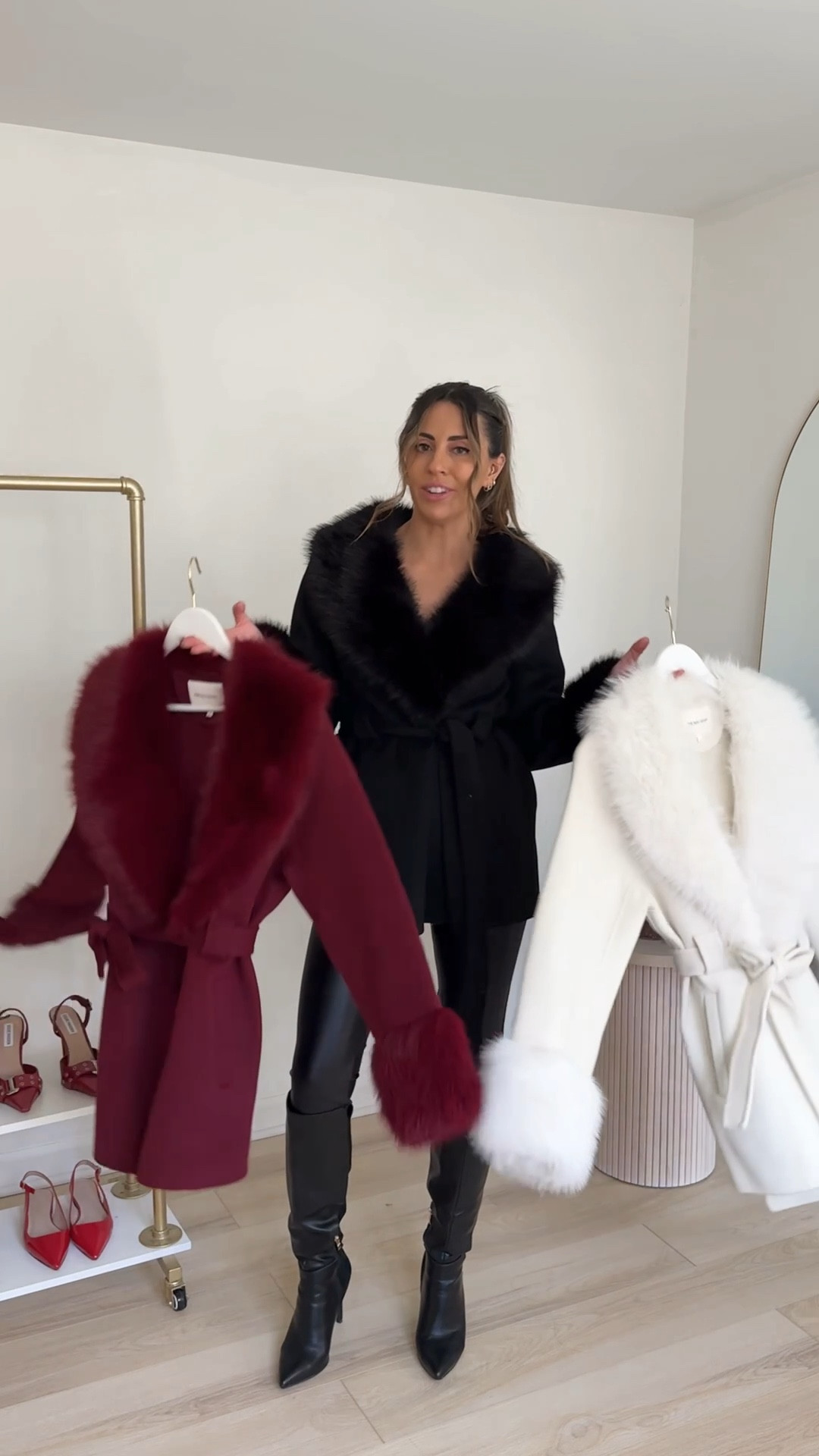 The perfect dressy faux fur coats to wear this winter holiday season ✨♥️

Fur jacket | winter jacket | Switzerland outfits | winter outfits 

#LTKGiftGuide #LTKHoliday #LTKootd