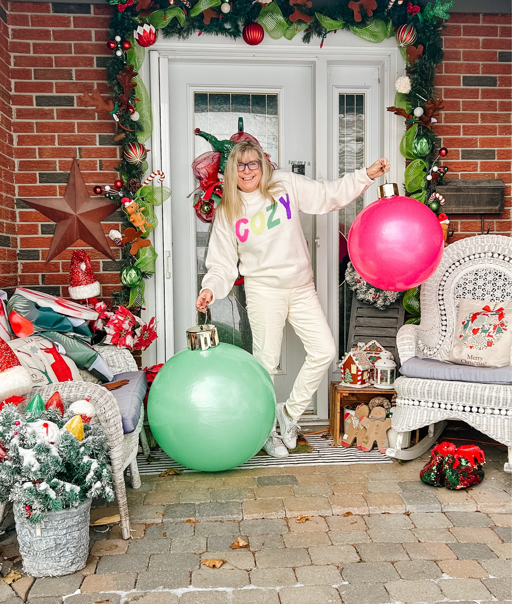 I had to buy the Cozy sweater from Target. And may have made my sisters hit every Target in Bangor and Portland to find the right size lol. So worth it 

#LTKHoliday #LTKmidsize #LTKSeasonal