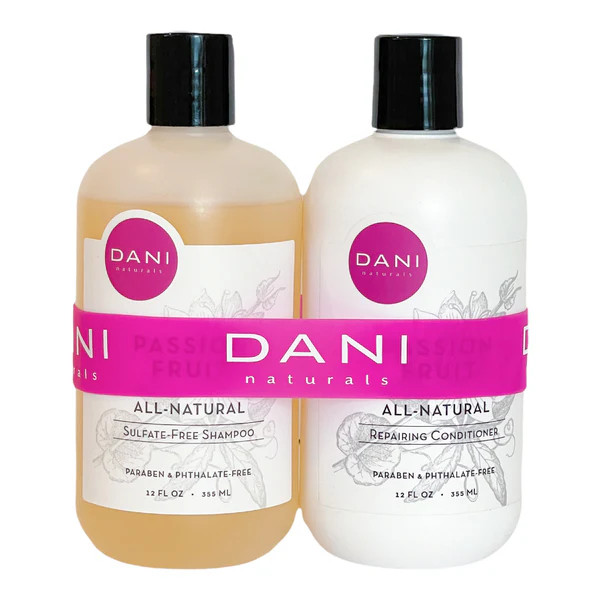 Passion Fruit Shampoo & Conditioner Bundle | DANI Naturals