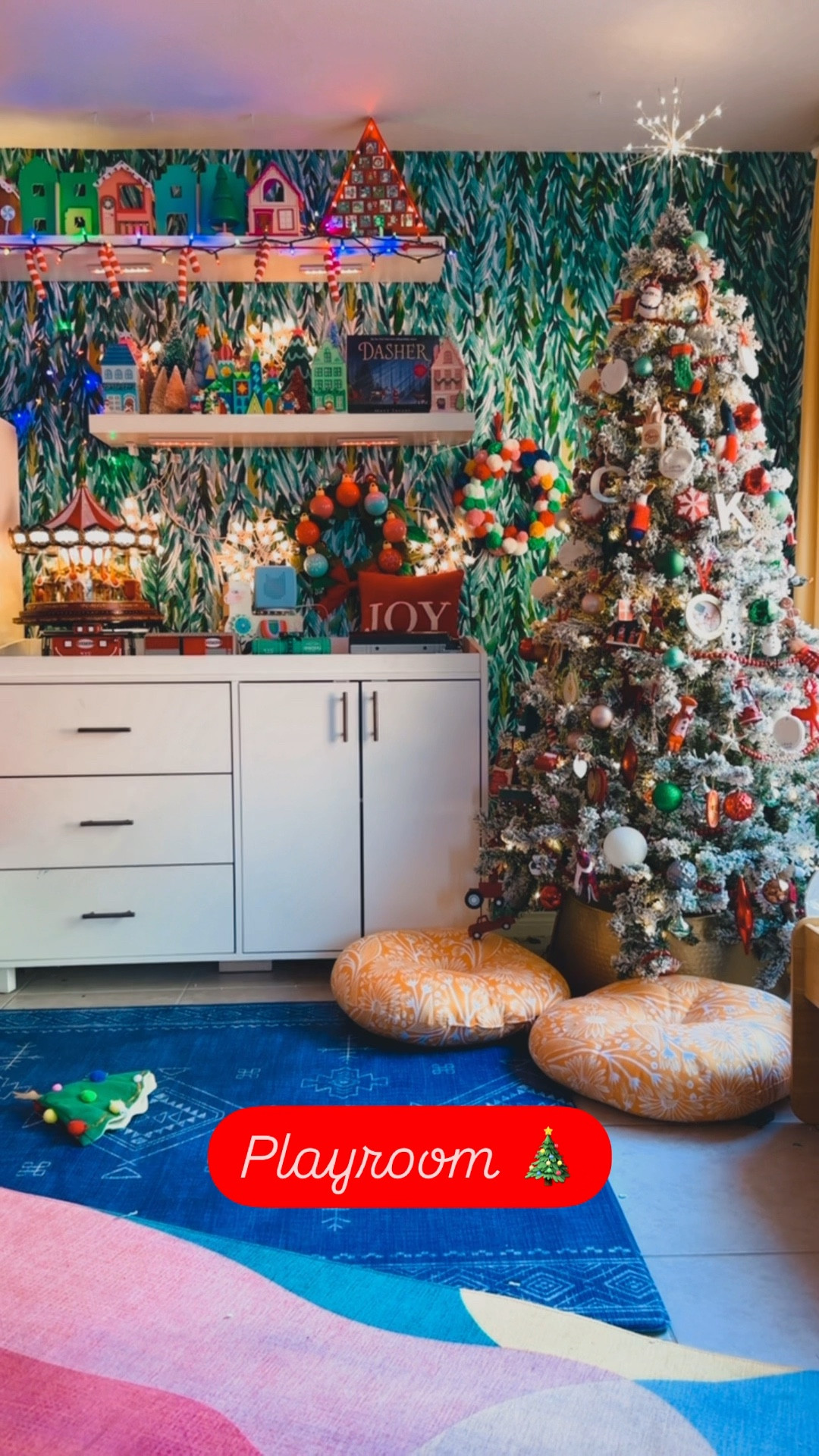 We are slowing transitioning our home for the holidays and I LOVE the way the playroom turned out! Find all the fun details here!

#LTKSeasonal #LTKHoliday #LTKHome