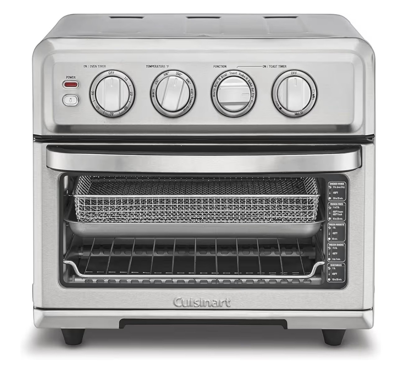 Black Friday deal! 50% off 🎉 
Cuisinart Air Fryer Toaster Oven with Grill, 1800W 8-1 Air Fryer Oven with Bake, Convection Bake, Grill, Broil and Warm Options, Large Capacity, 60-Minute Timer, TOA-70NAS, Stainless Steel

#LTKfoodie #LTKHome #LTKSaleAlert