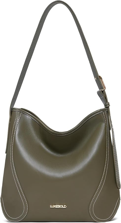 Hobo Bag for Women Shoulder Handbag Slouchy Purses | Amazon (US)