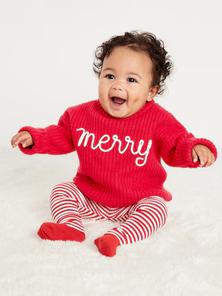 SoSoft Unisex Plaid Sweater for Baby | Old Navy (US)