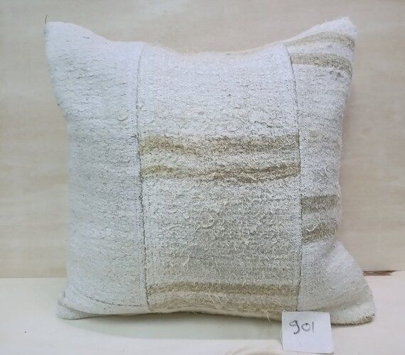 Kilim Pillow 20"x20" inch Anatolian Pillow Decorative Handmade Kilim Pillow Cover Cushion Cover K... | Etsy (US)