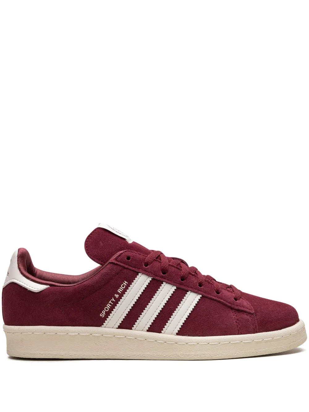 Adidas Campus 80s "Sporty & Rich - Merlot Cream" Sneakers - Farfetch | Farfetch Global