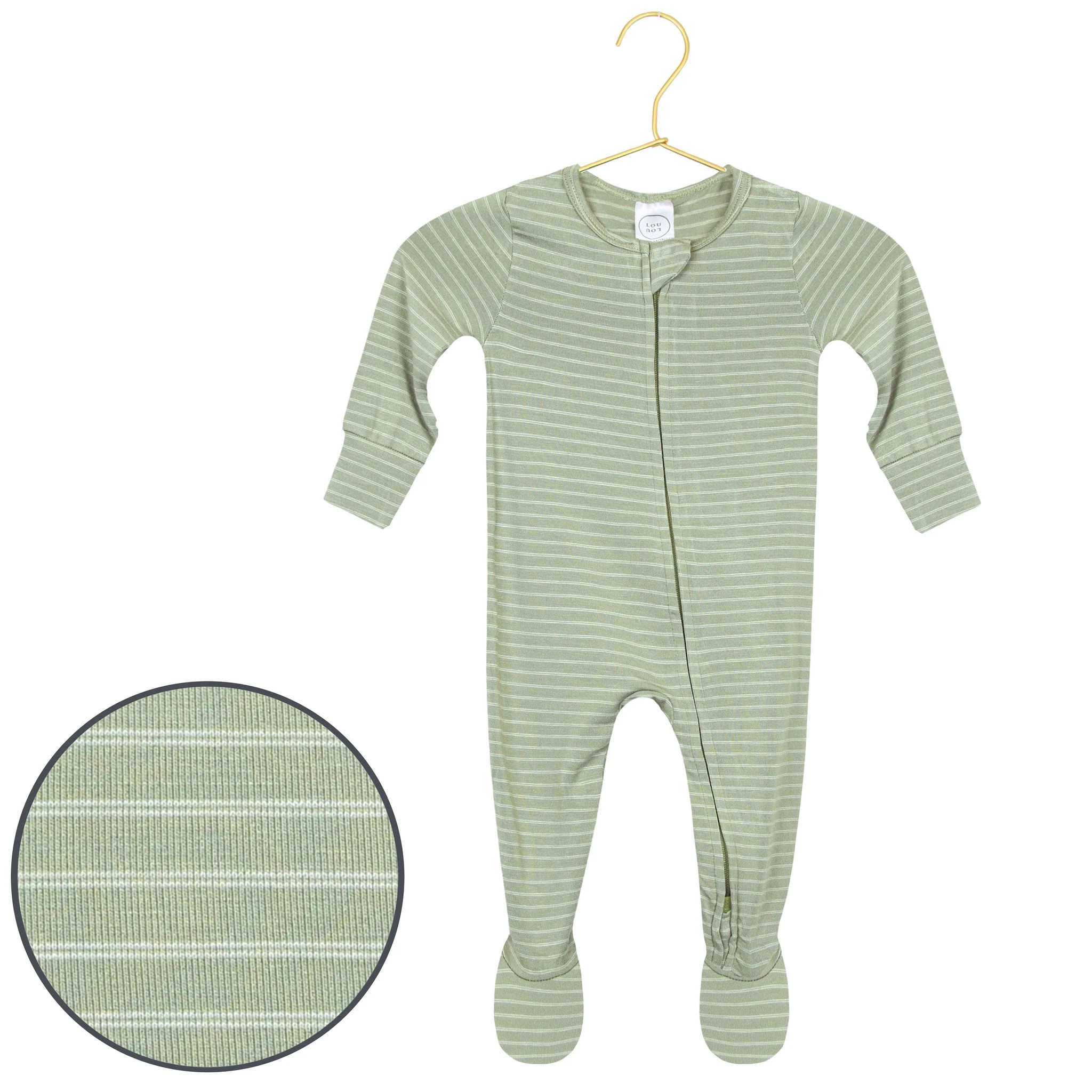 Carson Zipper Footies | Lou Lou & Company