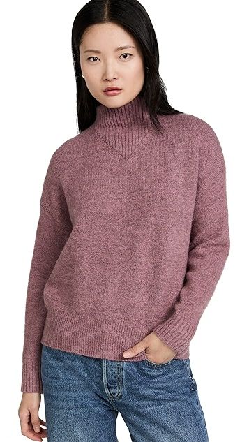 Dillon Mock Neck Pullover Sweater | Shopbop