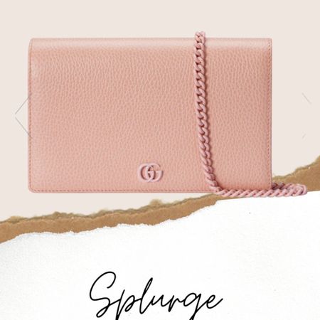 A pretty pink wallet on chain that is a great splurge! Pair this with casual looks or dress it up with your favorite dress or jumpsuit 

#LTKitbag #LTKstyletip