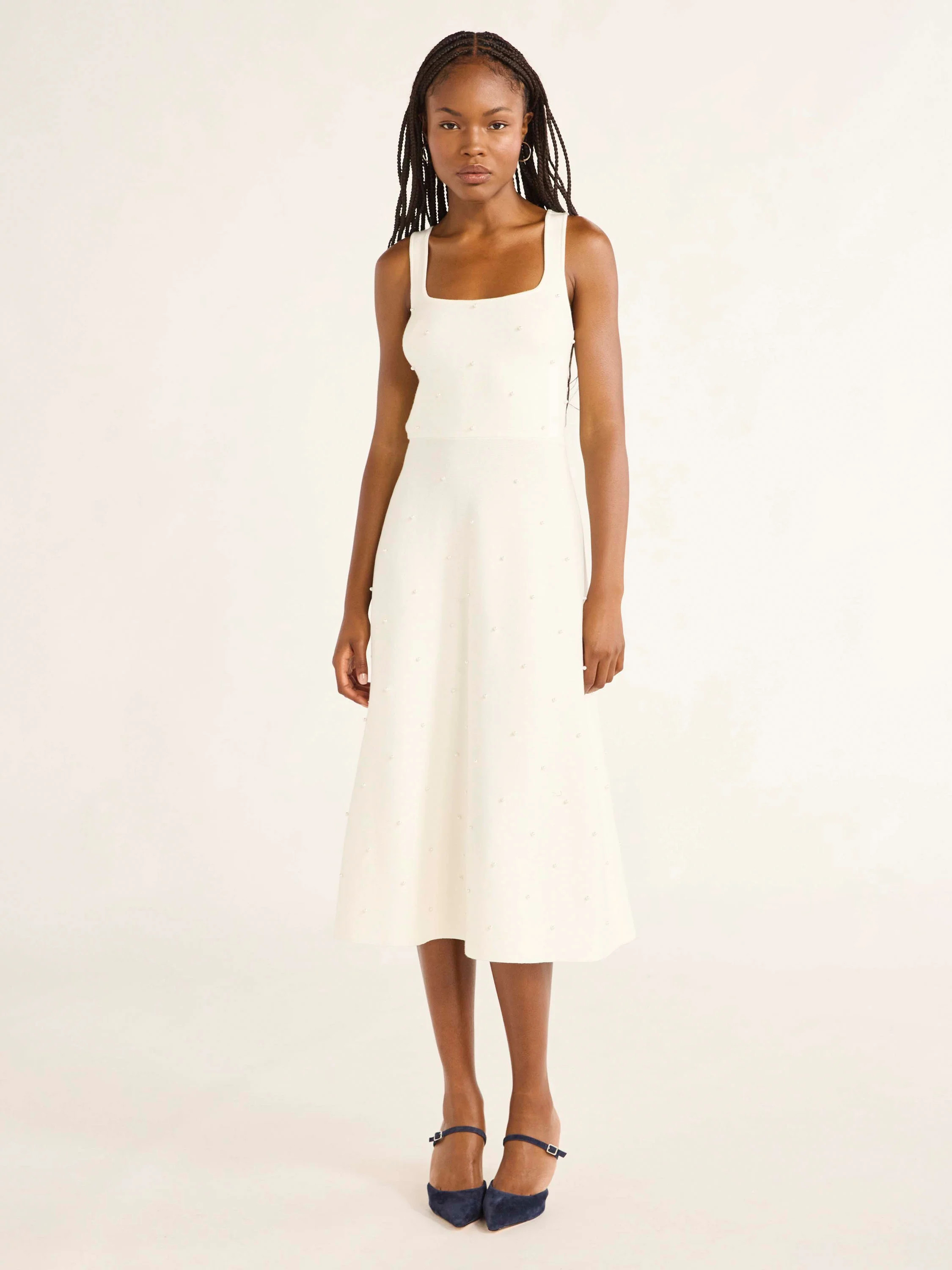 Free Assembly Women’s Beaded Sweater Dress, Sizes XS-XXXL | Walmart (US)