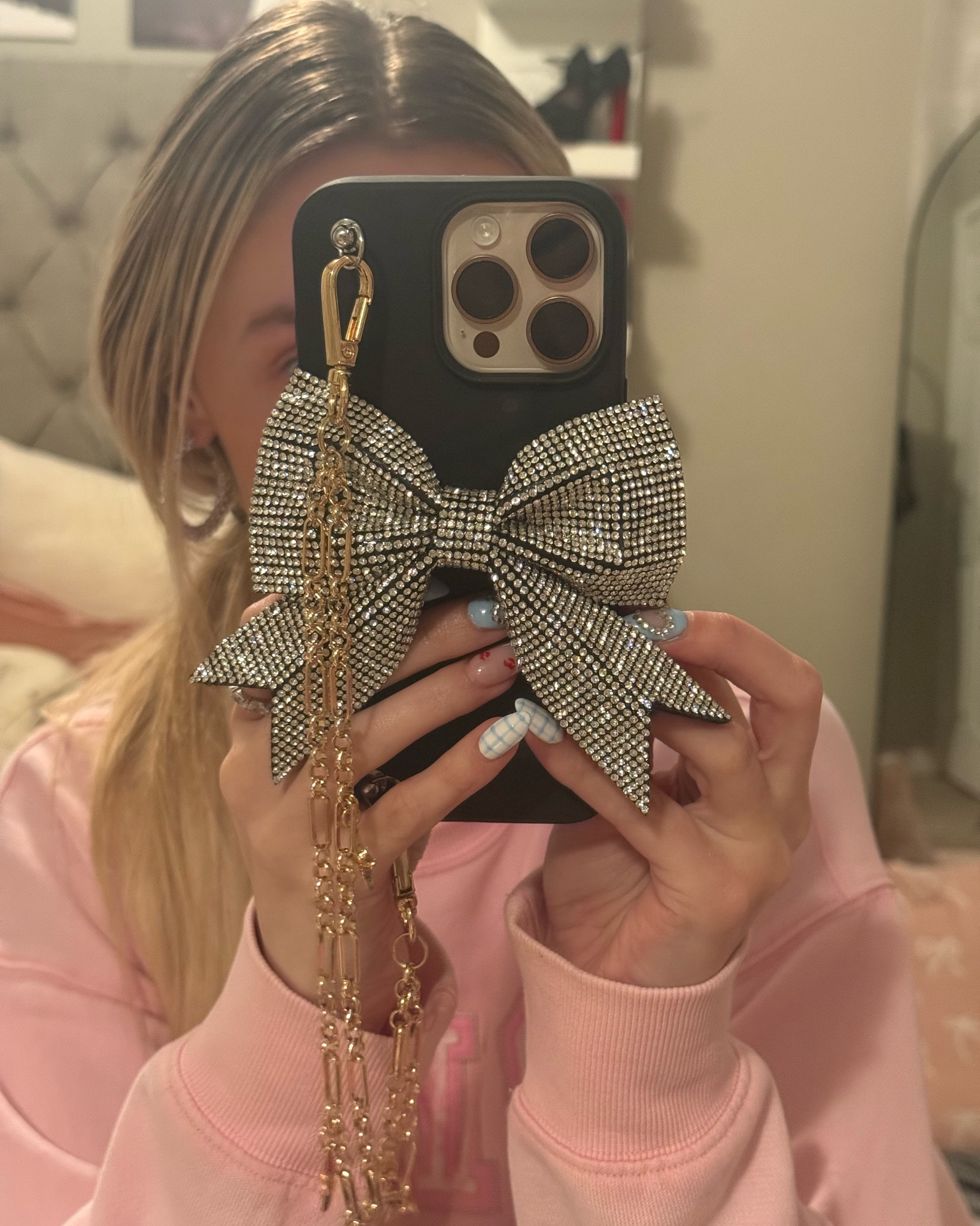 who else is like me who is obsessed with bows??!!! This perfect coquette phone case is at Target for the holiday merch right now! Run to get it because last years one sold out. 🤯✨✨

#targetfinds #phonecase #bows #coquetteaesthetic #loveshackfancy #designerfinds #gold #rhinestones 

#LTKfindsunder50 #LTKSeasonal #LTKfindsunder100