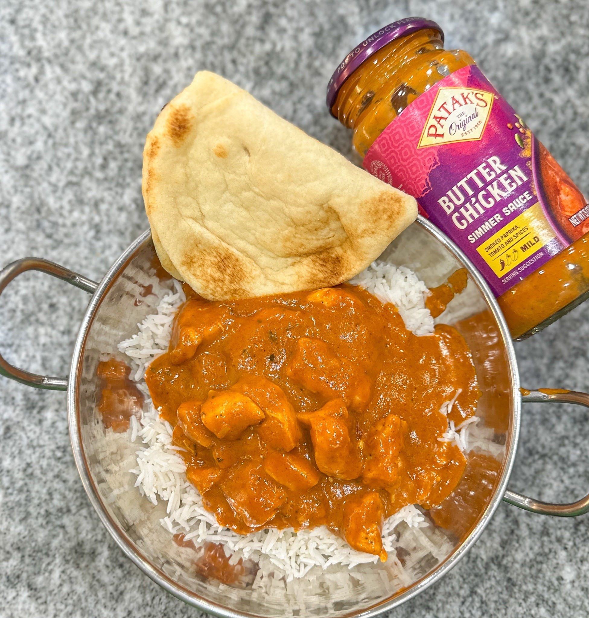 Butter chicken served in my stainless steel
Bowl. #butterchicken #indiancuisine #sauces #kitchenware 