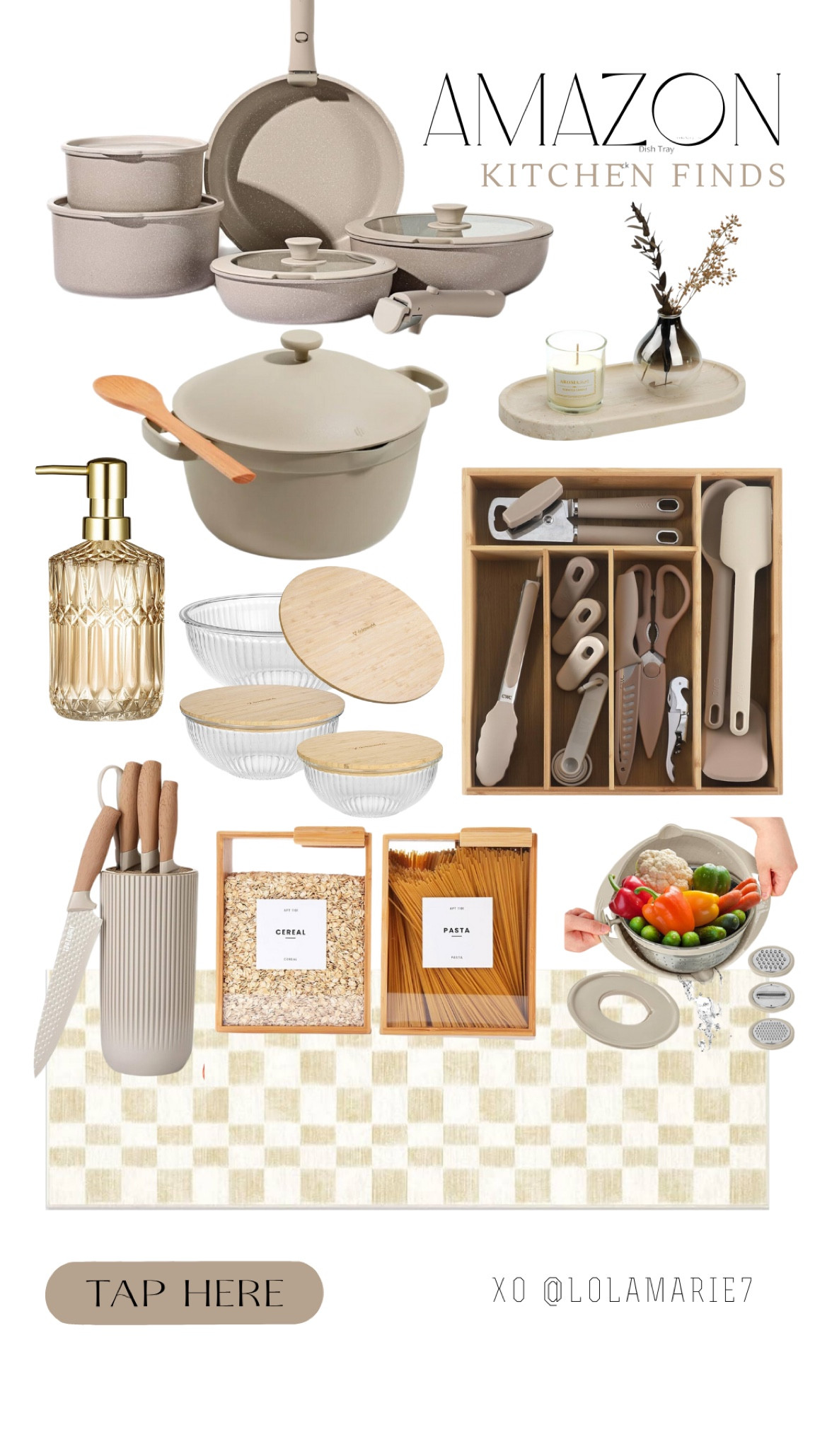 Neutral kitchen finds! 🙌🏼 

#foundonamazon #amazon #kitchen #neutral

#LTKFindsUnder50 #LTKFamily #LTKHome