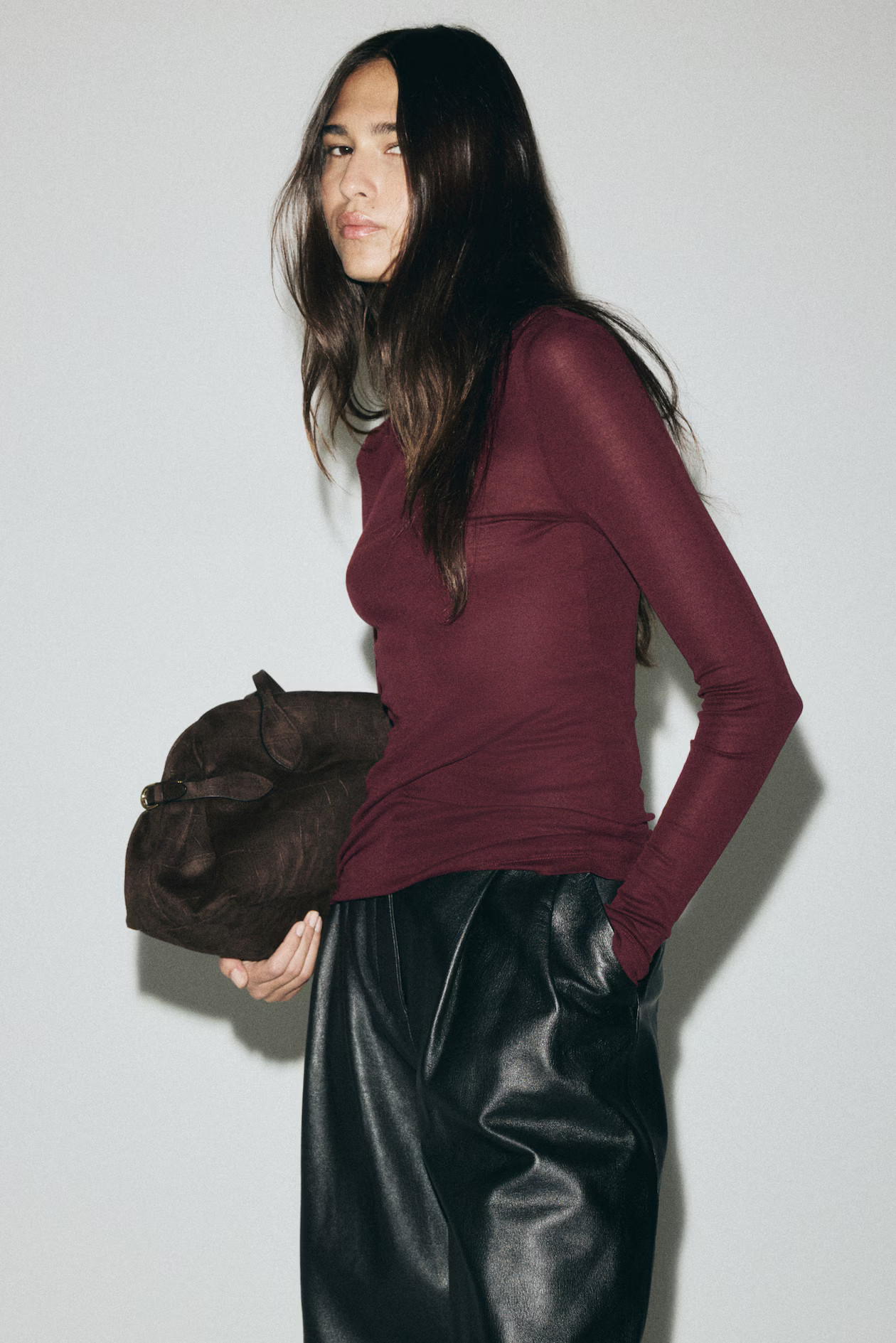 Pima cotton turtleneck top | H&M (UK, MY, IN, SG, PH, TW, HK)