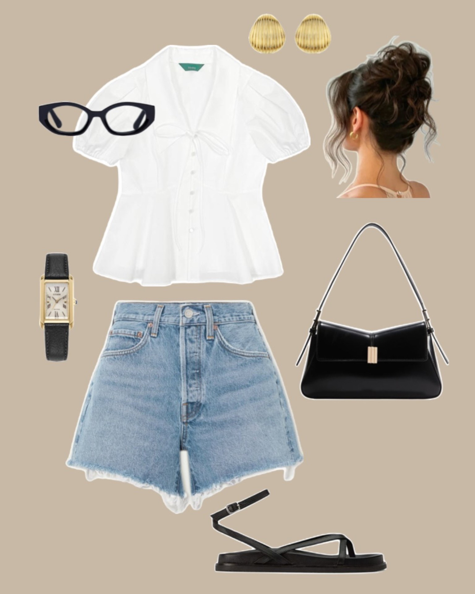 white blouse outfit, denim shorts outfit, casual summer outfit ideas, effortless summer style, clean girl aesthetic outfit, neutral summer outfit, everyday chic outfit, simple summer outfit inspo, minimalist outfit ideas, casual chic outfit, summer basics outfit, classic summer outfit, capsule wardrobe summer outfit

#LTKspring