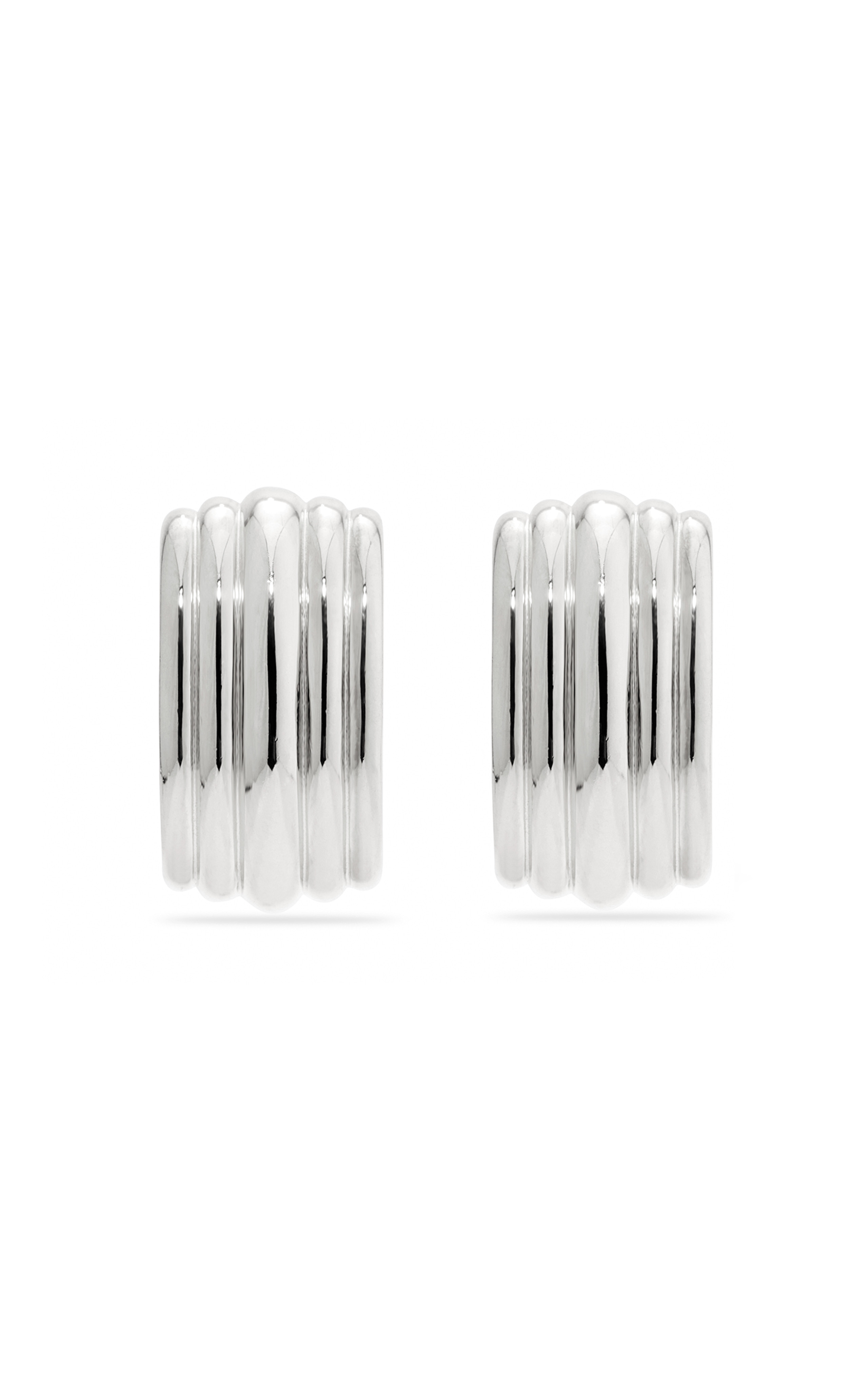 Large Waterfall Sterling Silver Earrings | Moda Operandi (Global)