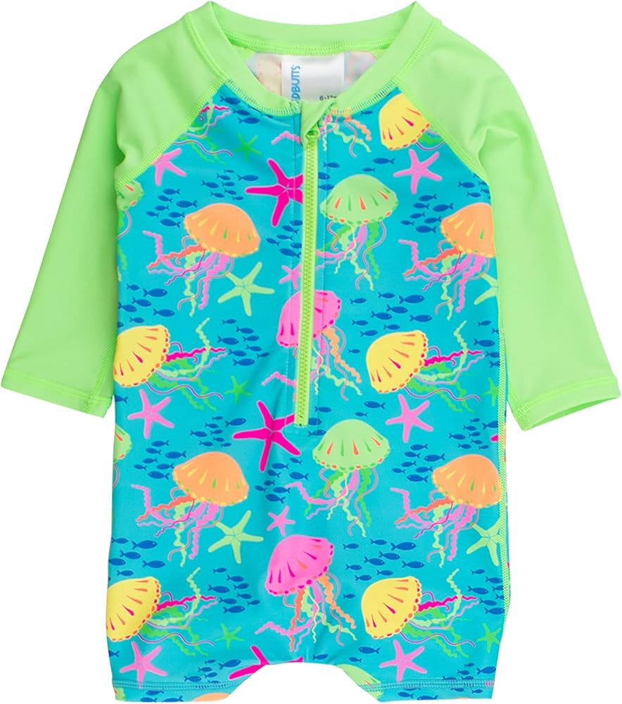 RUGGEDBUTTS Baby/Toddler Boy Swimsuit One Piece Rash Guard | Amazon (US)