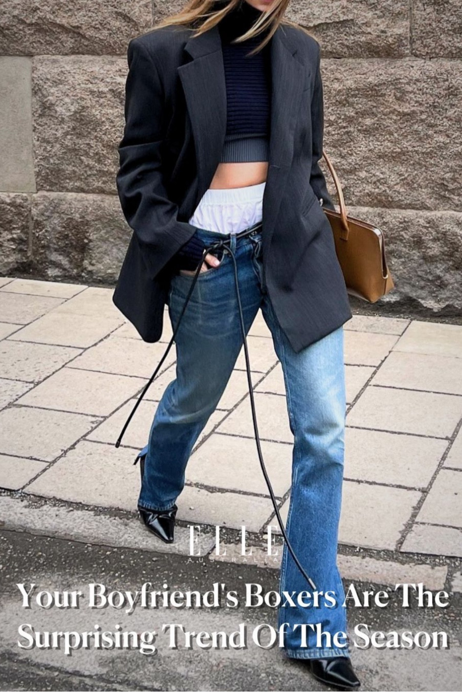 The most surprising trend of 2023 is here—and it involves peek-a-boo boxers above your low-rise jeans.

Some of the internet's most fashionable folk are jumping on the trend (including #BlakeLively), but where did it begin (and how can you pull it off)?

#LTKFind #LTKfit #LTKaustralia