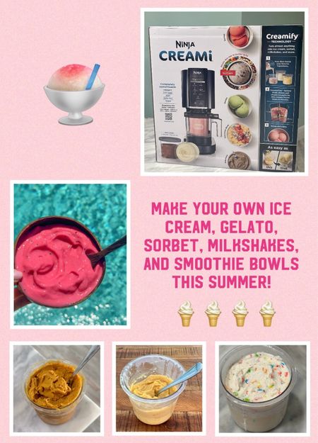 Love this ice cream / smoothie bowl maker bc it’s so easy to make healthier versions of your favorites in minutes and also saves money by making your own. There are so many different combos and recipes on the website. The possibilities are endless. Make protein ice cream, smoothie bowls, sorbet, milkshakes, Fro- yo, gelato and it’s so easy. Very easy to clean too not. Much easier to clean than my blender or food processor. Even without using any cream or unhealthy ingredients I was amazed at how creamy my all fruit “ice cream” turned out. 
Ice cream maker 
Kitchen must have 
Summer must have
Smoothie bowl maker 
Gelato machine
Fro yo machine
Ice cream machine 
Sorbet machine 
Eating heathy 
Kitchen appliances to eat healthy 
Healthy eating 

#LTKHome #LTKFitness #LTKGiftGuide