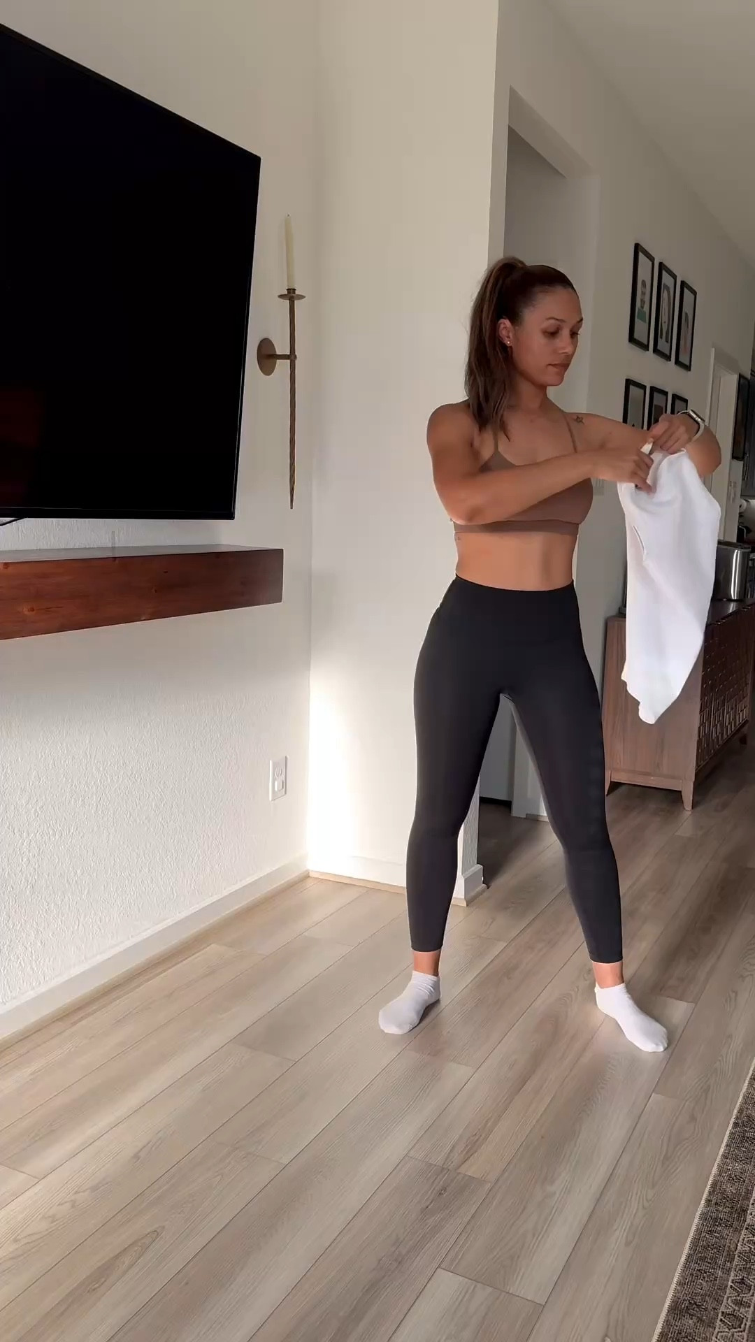 Let’s get ready for a run! It’s a little chilly in Texas so I went with a mock neck and full leggings! These leggings are the lulu Wunder train which is my all time favorite but I linked an affordable alternative too for my mama’s on a budget! 

#LTKActive #LTKgrwm #LTKmomlife