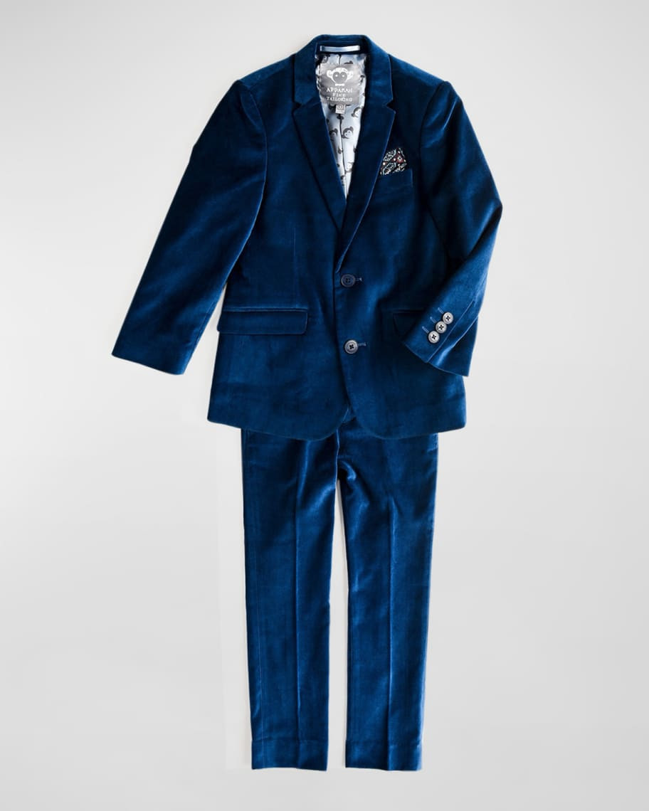 Appaman Boy's Velvet 2-Piece Mod Suit, Size 2T-16 | Neiman Marcus