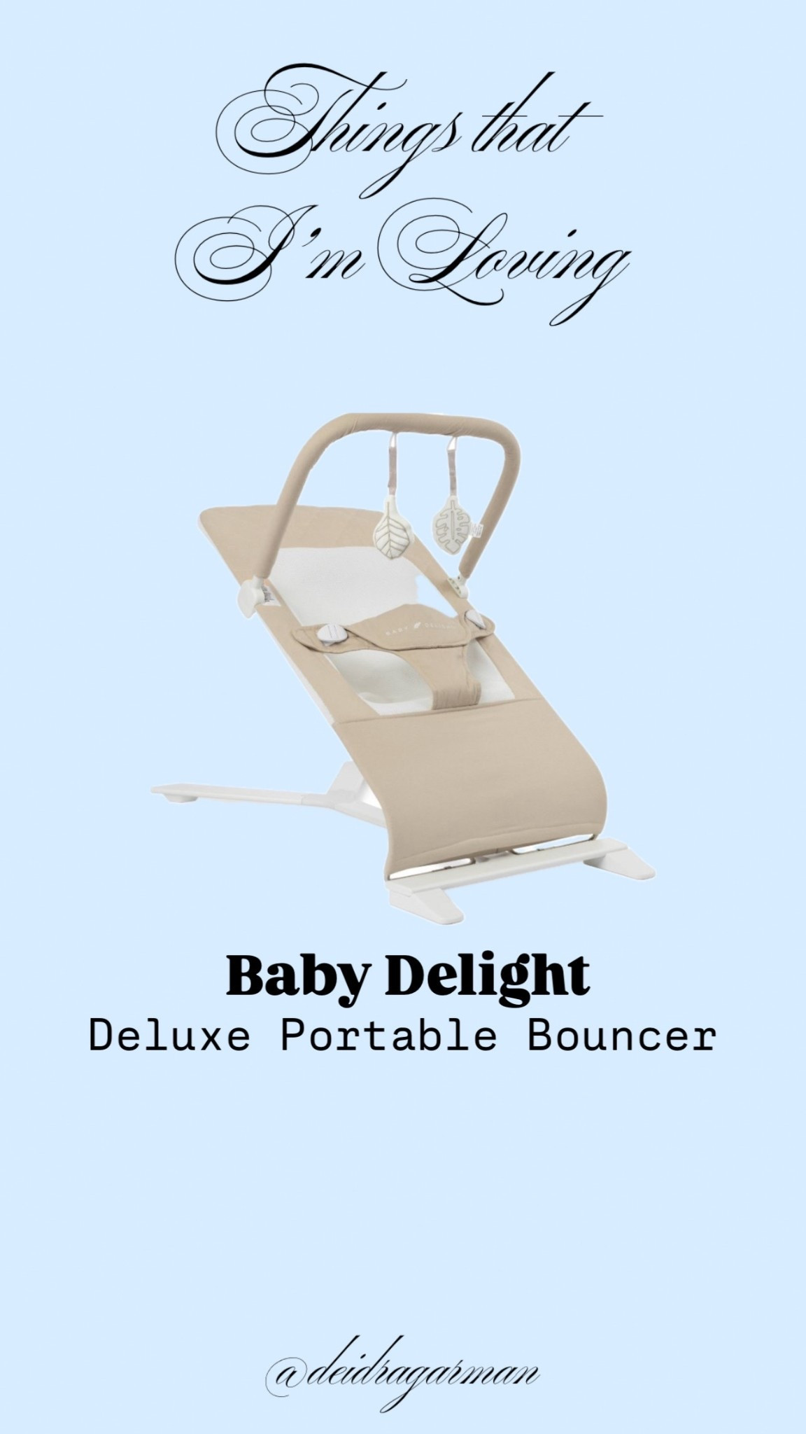 Obsessed with the Baby Delight bouncer ! Beaux can bounce himself now and it keeps him so happy! It’s just like the BabyBjörn bouncer, but way more budget-friendly. 


#LTKBump #LTKBaby #LTKKids