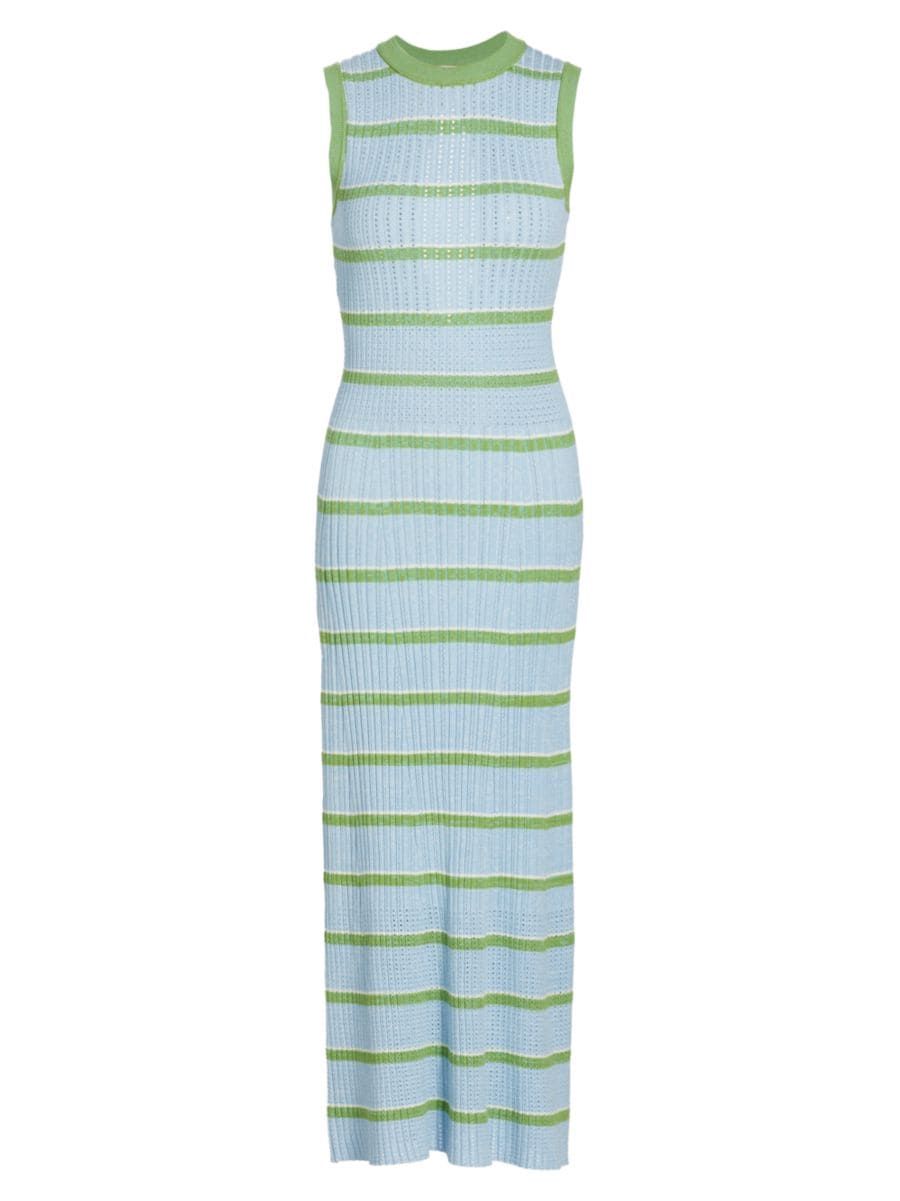 Ryan Striped Knit Midi-Dress | Saks Fifth Avenue