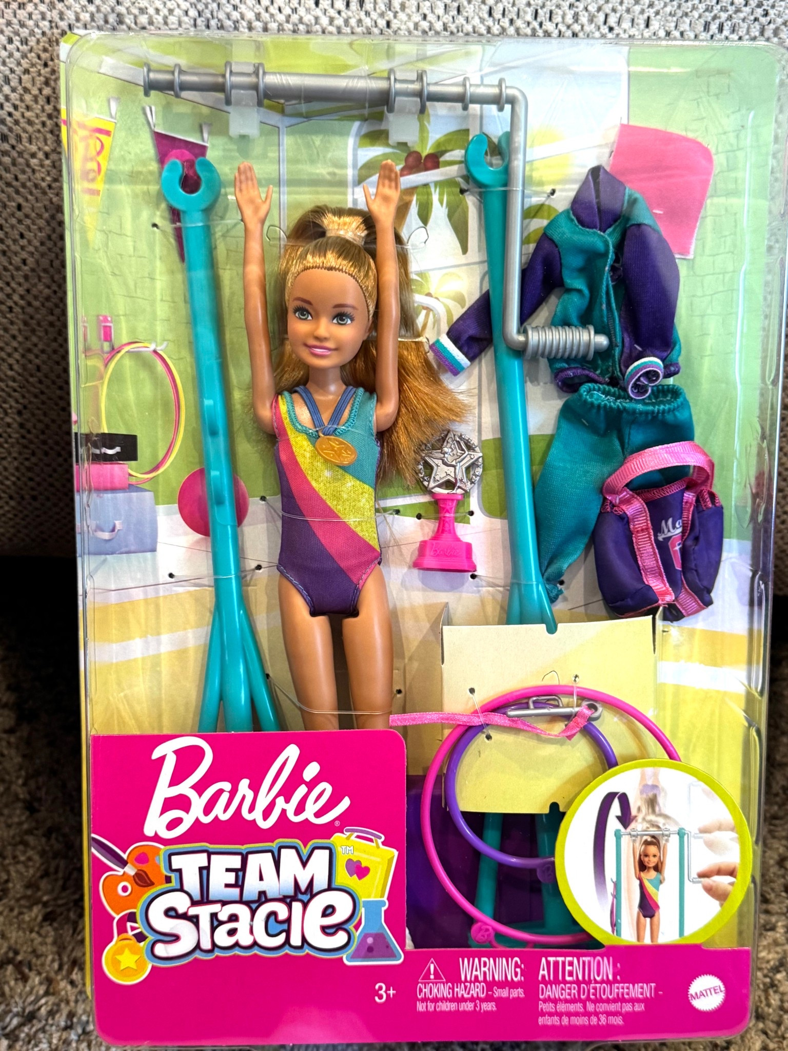 My target order came in!
This Barbie gymnasts- she hangs on the bar and you can flip her! 

#LTKGiftGuide #LTKHoliday #LTKKids