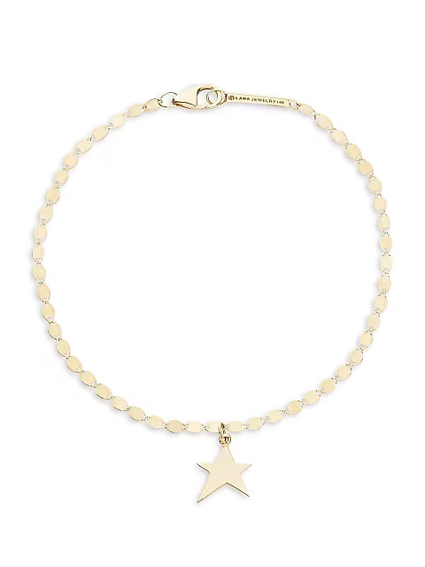 14K Yellow Gold Star Charm Bracelet | Saks Fifth Avenue