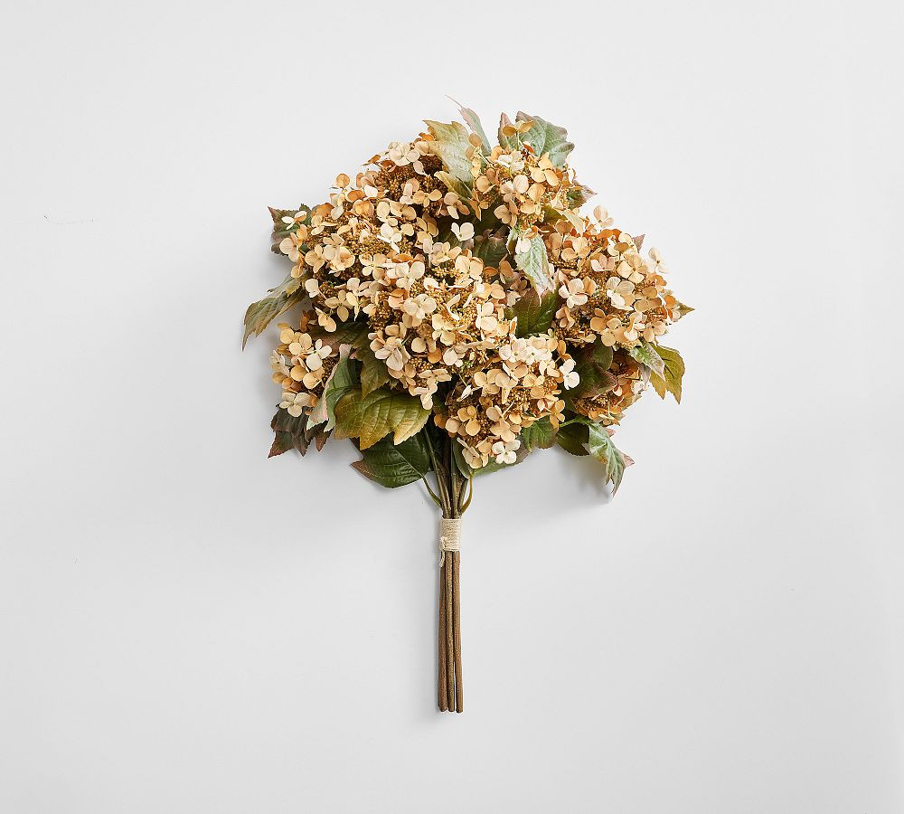 Faux Oak Leaf & Camel Hydrangea Bundle | Pottery Barn (US)