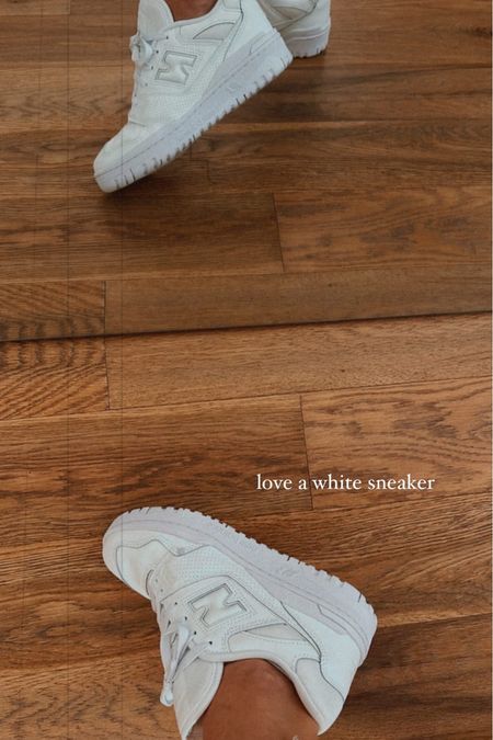 New Balance 550 
White sneakers
Multiple color ways 

#LTKGiftGuide #LTKshoecrush #LTKCyberWeek