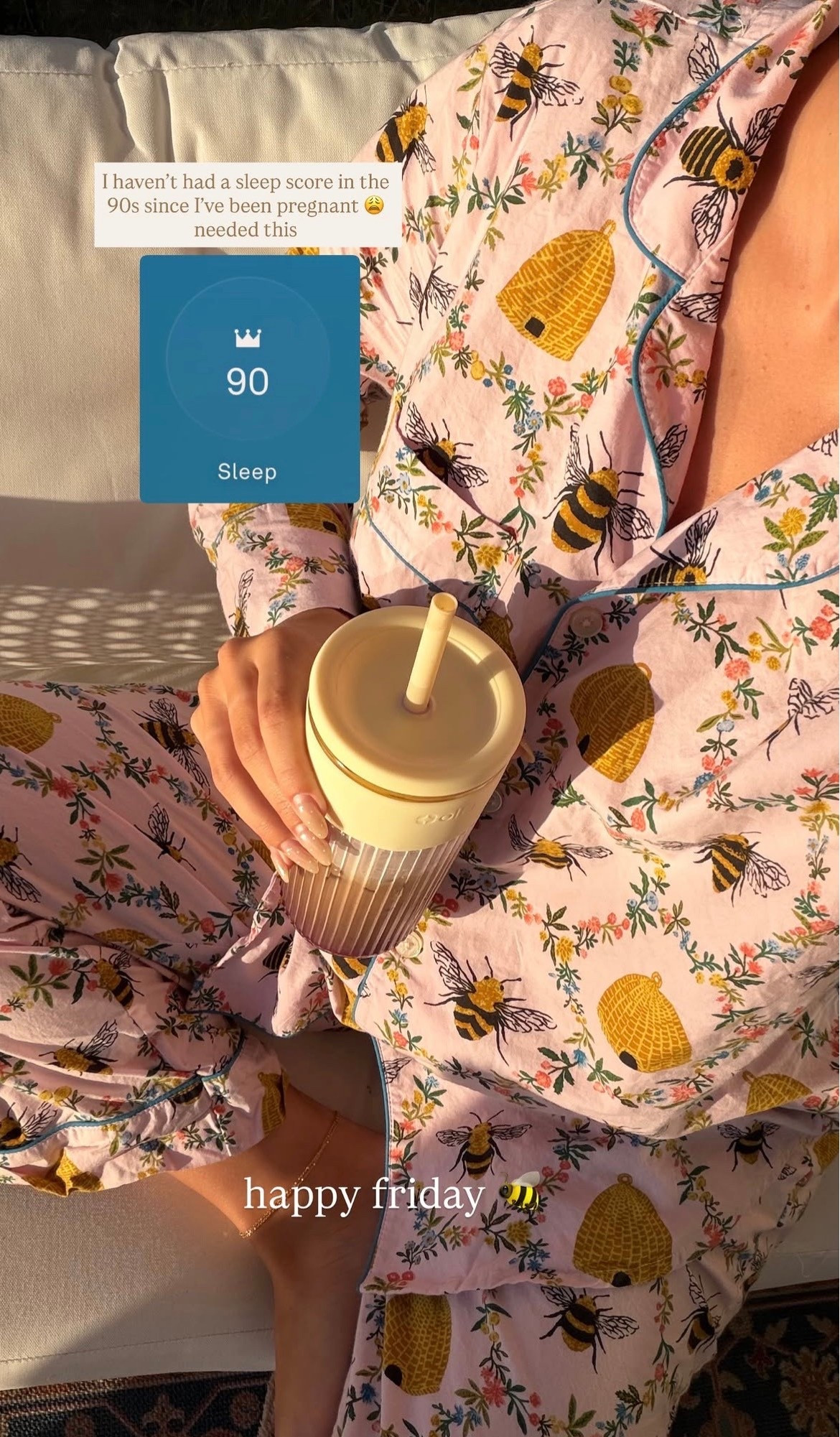 happy friday 🐝 cutest pajamas ever 

#LTKmorningroutine #LTKSeasonal #LTKootd