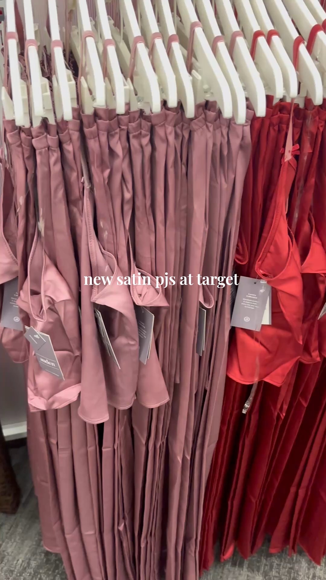 New satin robes and pajama sets at Target! If you love luxe for less, you need these! ✨😍 
Obsessed with the red! Would make the perfect Christmas gift or Valentine’s Day!! ❣️

#LTKGiftGuide #LTKFindsUnder50 #LTKootd