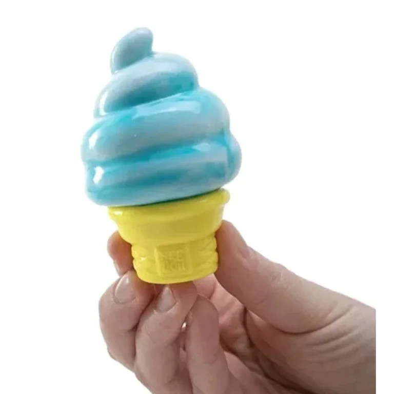 Nice Cream Cone Cube Squishies, Slow Rising Stress Relief Sensory Fidget Toys, Classroom Prizes P... | Walmart (US)
