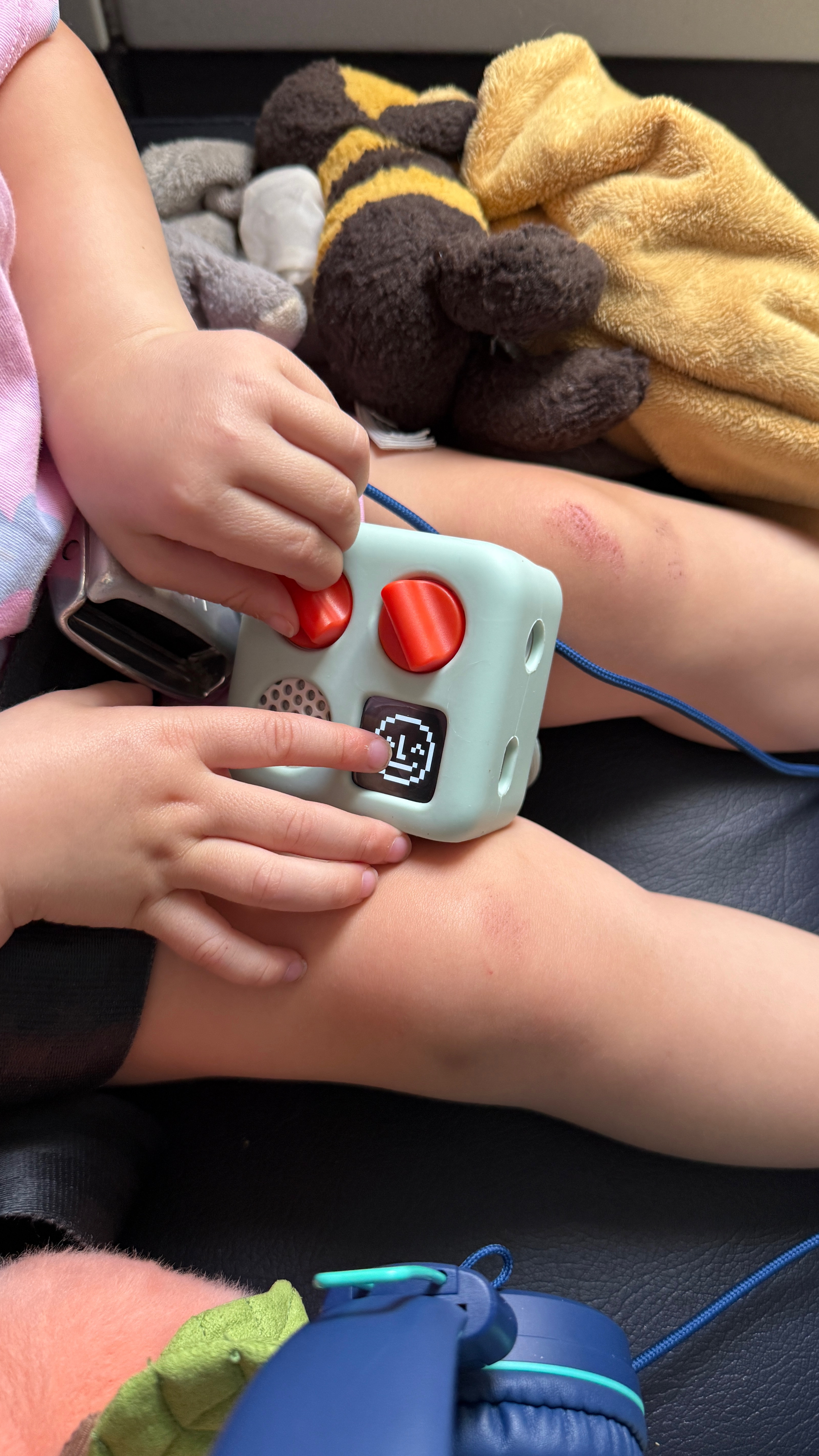 Might not be the intended way to play with this but it kept her busy 😂

#LTKFamily #LTKTravel #LTKKids