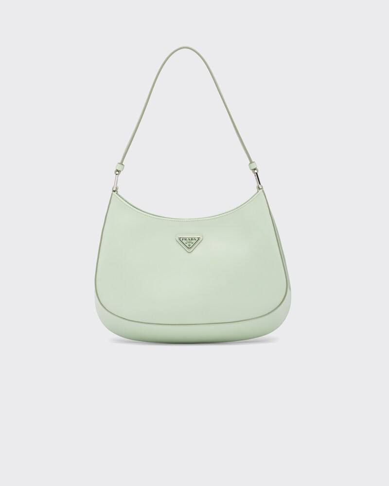 Prada Cleo brushed leather shoulder bag | Prada Spa US