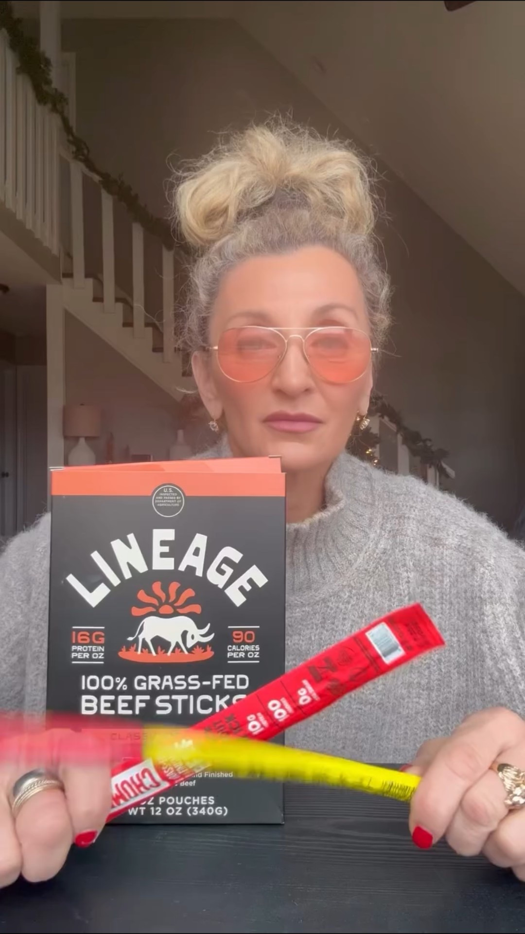 PSA: If your beef stick is shiny, wet, or smells like chemicals… RUN.
I used to grab those too 😂
Now it’s real beef, real flavor, ZERO slime and 16g of protein per oz
@lineageprovisions !
You’re welcome. 🤎

#proteinpower #highproteinlife #cleaneating #grassfedbeef #wellnesstips