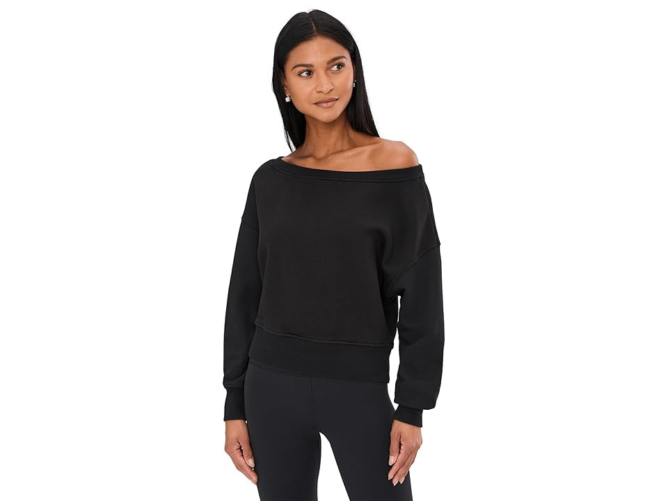Spiritual Gangster La Vida 2.0 Sweatshirt Women's Sweatshirt Black : XL, Cotton/Modal | Zappos