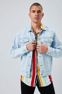 Denim Button-Up Jacket | Forever 21 (US)