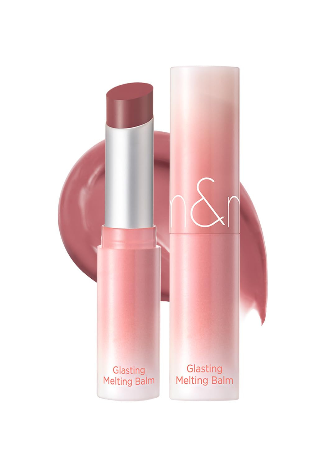 rom&nd GLASTING MELTING BALM #12 Veiled Rose - Hydrating Tinted Lip Balm & Gloss Stick | Sheer Mu... | Amazon (US)