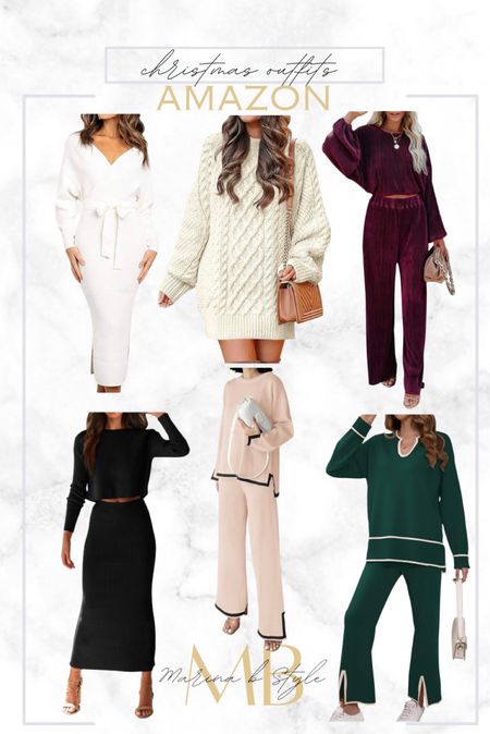 Christmas outfits from Amazon!




Christmas party outfit, holiday party outfit, Christmas Eve outfit, Christmas Day outfit, winter outfit, sweater dress, loungewear set

#LTKstyletip #LTKCyberWeek #LTKHoliday