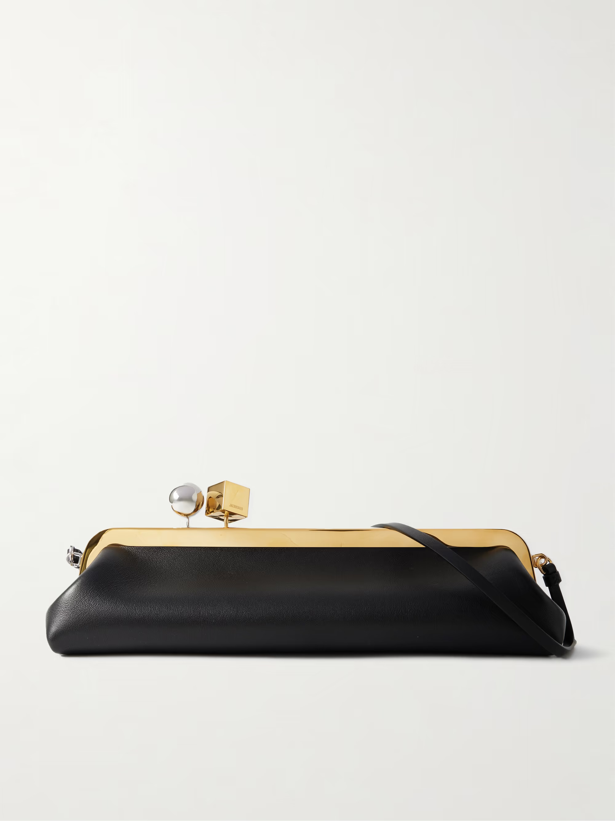 Le Salon leather clutch | NET-A-PORTER (US)