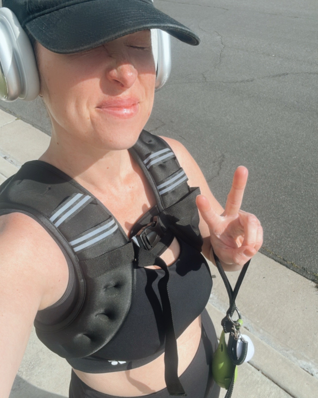 Hot girl walk #weightedvest #fitness 

#LTKOver40 #LTKActive #LTKFindsUnder50