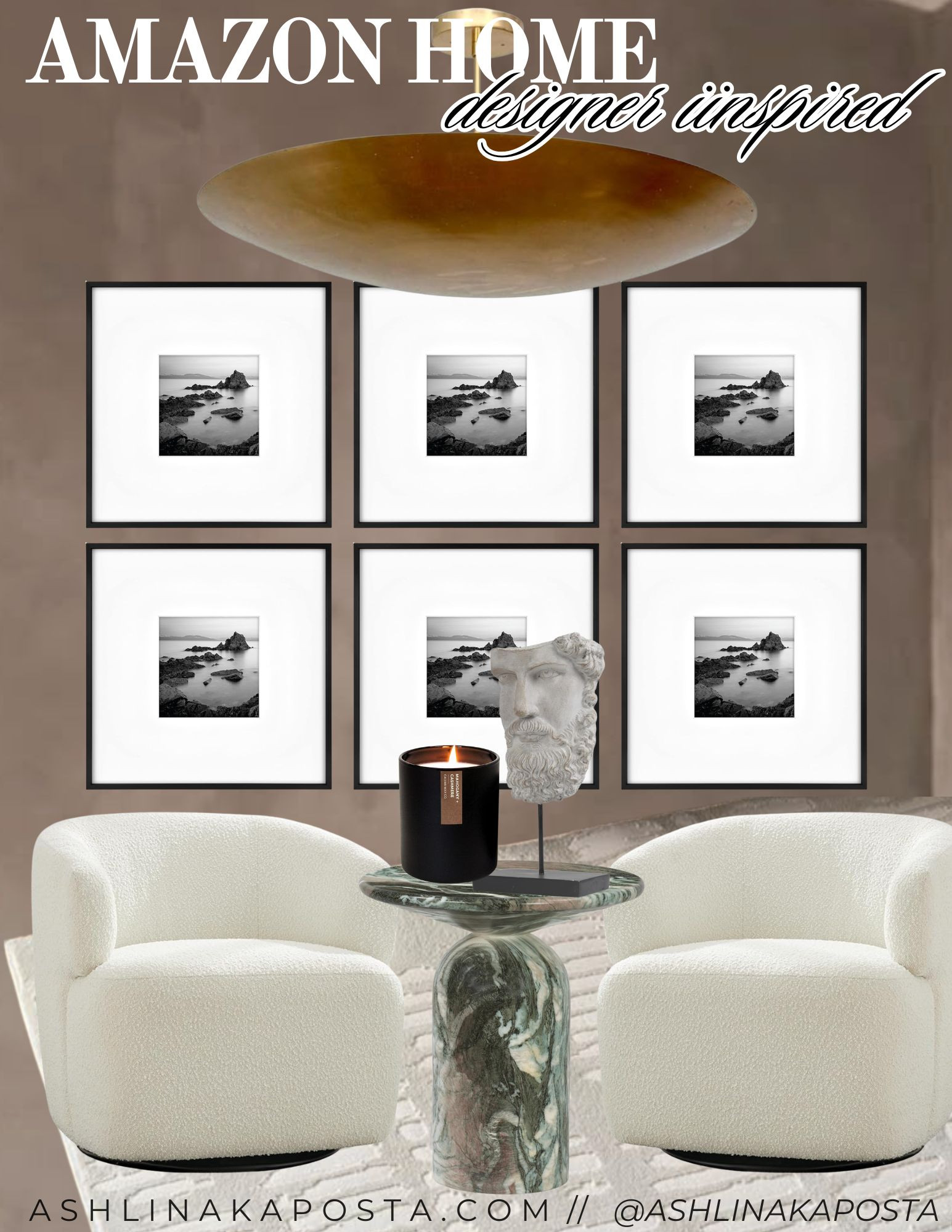 Transform your living space with these chic RH inspired Amazon finds! From elegant lighting to stylish decor, these items will elevate your home's vibe. Perfect for creating a cozy, modern atmosphere. #AmazonHome #InteriorDesign 

 