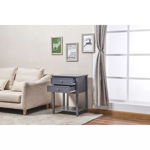 Robesonia End Table with Storage | Wayfair North America