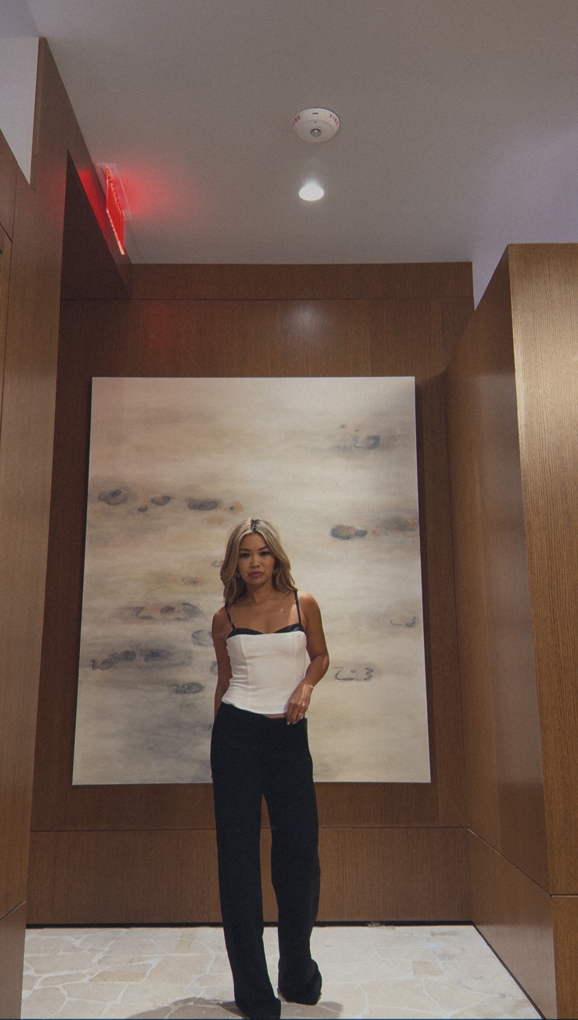 Reformation Haul - the top that is timeless with the low slung easiest most comfy polished black pant 

Top: XS
Pant: 0