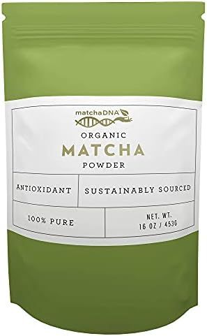 MatchaDNA Organic Culinary Matcha Green Tea Powder 16 oz | Amazon (US)