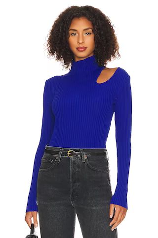 Line & Dot Nico Sweater in Royal Blue from Revolve.com | Revolve Clothing (Global)