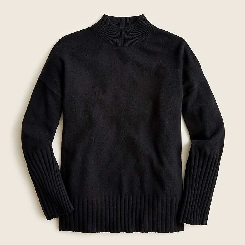 Cashmere mockneck sweater | J.Crew US