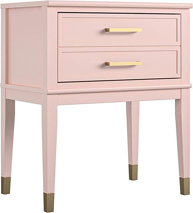 CosmoLiving by Cosmopolitan Westerleigh, Pink End Table | Amazon (US)